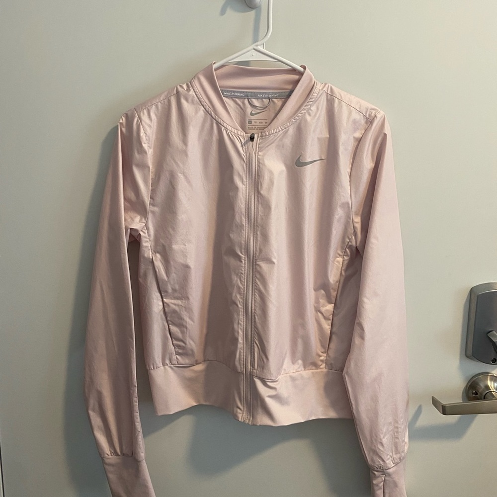 Nike Light-Weight Running Jacket (Soft Pink)
